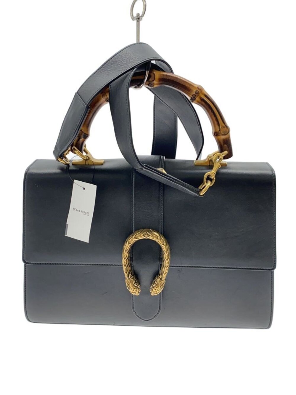 Gucci Handbag Dionysus Bamboo Handbag Black